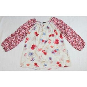 Suzanne Betro Floral Blouse